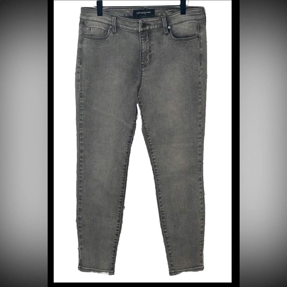 NWOT Liverpool Ashville Skinny Ankle Stretch High Rise Jeans Women’s Sz 10/30